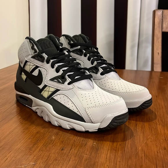 Nike Air Trainer SC High Bo Jackson Raiders shoes sneakers 302346 009 Mens 7.5 - Picture 1 of 15